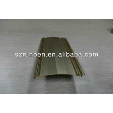 Gold Anodized Aluminum Extrusion Heat Sink